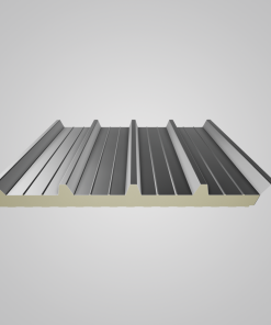 Panou Sandwich Acoperiș Termoizolant 40mm 1x1M 7016 Antracit